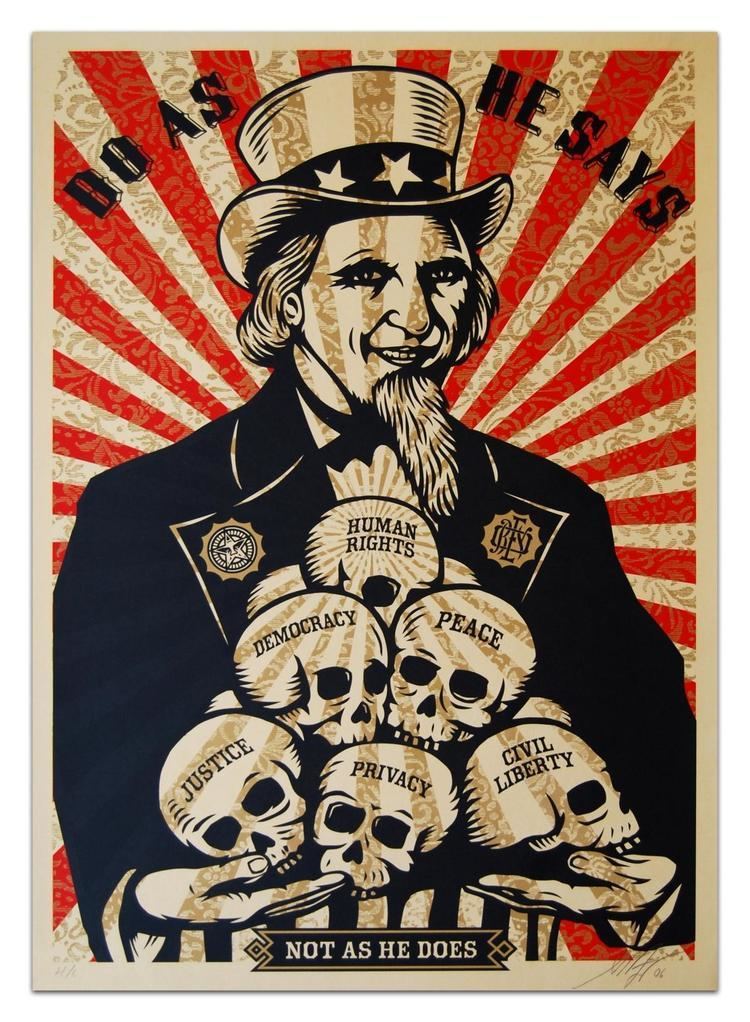 Shepard Fairey Uncle Sam39 Shepard Fairey ThingLink