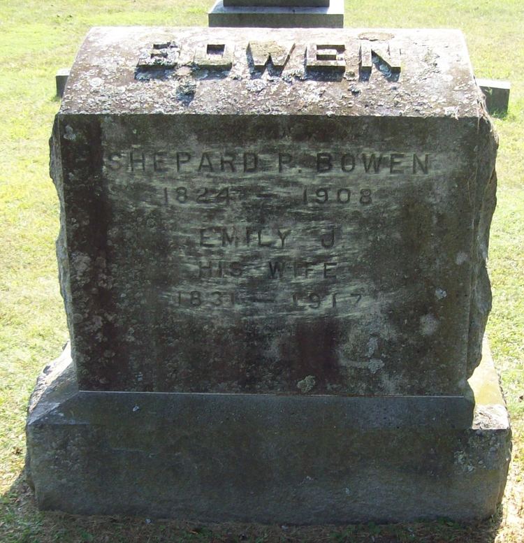 Shepard P. Bowen Shepard P Bowen 1824 1908 Find A Grave Memorial