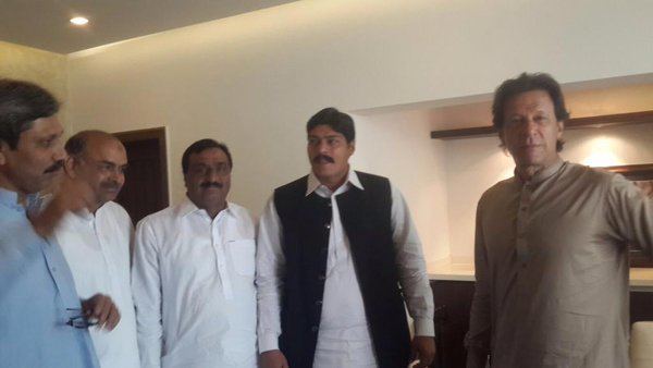 Sher Akbar Khan PTI on Twitter Ex PMLN leader Sher Akbar Khan met with chairman