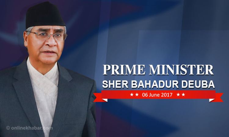 Sher Bahadur Deuba Sher Bahadur Deuba elected Nepals Prime Minister OnlineKhabar