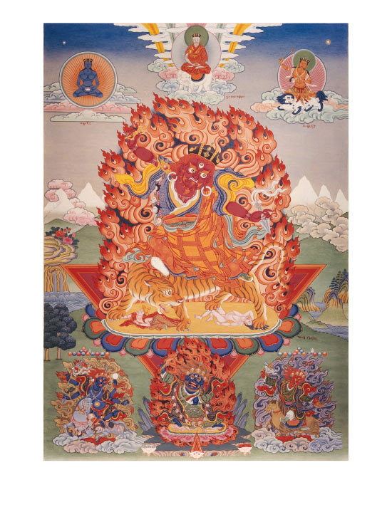 Sherab Palden Beru Death of Sherab Palden Beru Thangka Master Shambhala Times