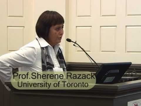 Sherene Razack Are We Canadians Enabling Torture Sherene Razack part 1 YouTube