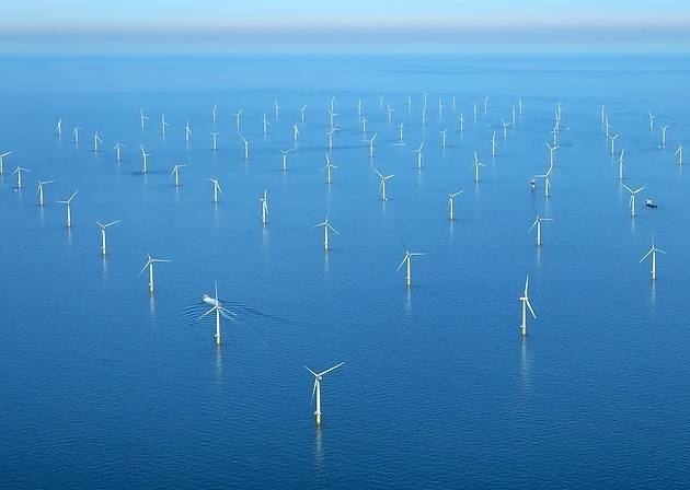 Sheringham Shoal Offshore Wind Farm Photos Stunning aerial views of Sheringham Shoal Offshore Wind Farm