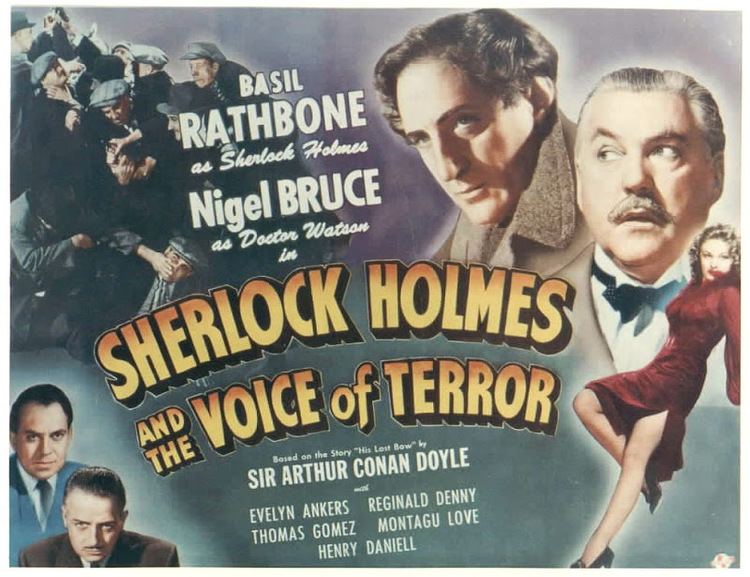 Sherlock Holmes and the Voice of Terror SHERLOCK HOLMES AND THE VOICE OF TERROR 1942 Comic Book and