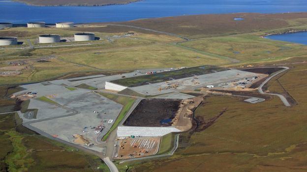Shetland Gas Plant Total39s Shetland Gas Plant officially opened BBC News