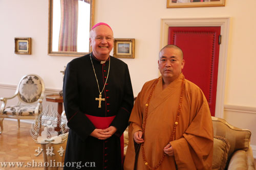 Shi Yongxin Ven Abbot Shi Yongxin and his accompanying persons visit