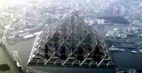 Shimizu Mega-City Pyramid New MegaCity Challenge Concept Geekwidget