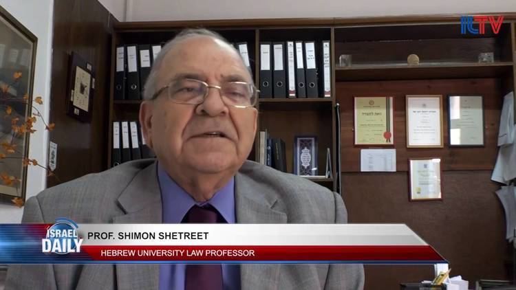 Shimon Shetreet PROF SHIMON SHETREET HEBREW UNIVERSITY LAW PROFESSOR July 15