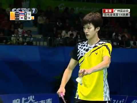 Shin Baek-cheol 2010 Asian Games BXDQF Shin Baek ChoelLee Hyo Jung vs S