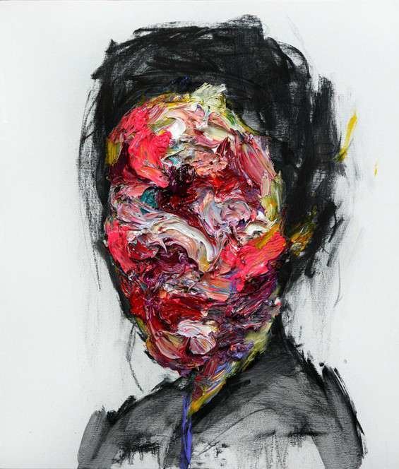 Shin Kwangho KwangHo Shin39s Portraits Of Piled On Oil Paint Beautiful