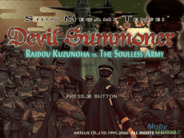 Shin Megami Tensei: Devil Summoner: Raidou Kuzunoha vs. The Soulless Army Killer Baloney Shin Megami Tensei Devil Summoner Raidou Kuzunoha