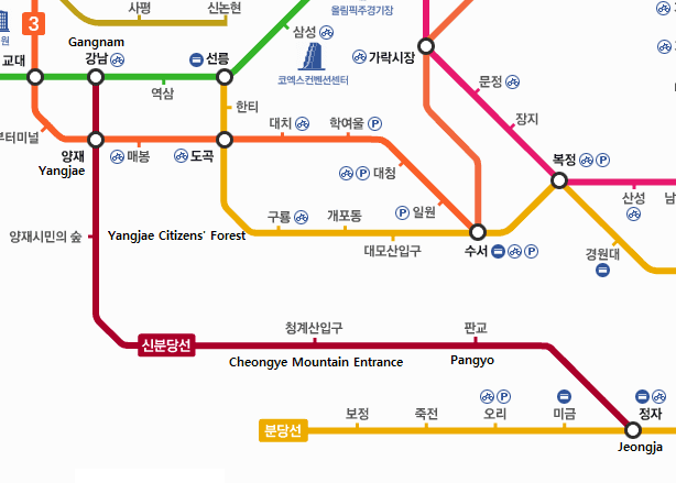 Shinbundang Line Shinbundang Line Opens Kojects