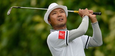 Shingo Katayama 2013 Indonesia PGA Championship Round 1 Katayama shares