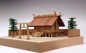 Shinmei-zukuri 1150 Shinmeizukuri Shinto shrine Plastic model