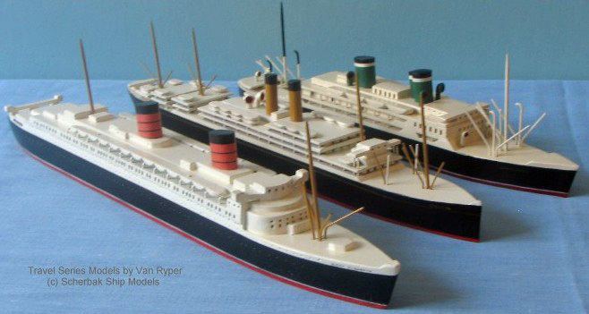 Ship model Van Ryper ship models USA 19331962