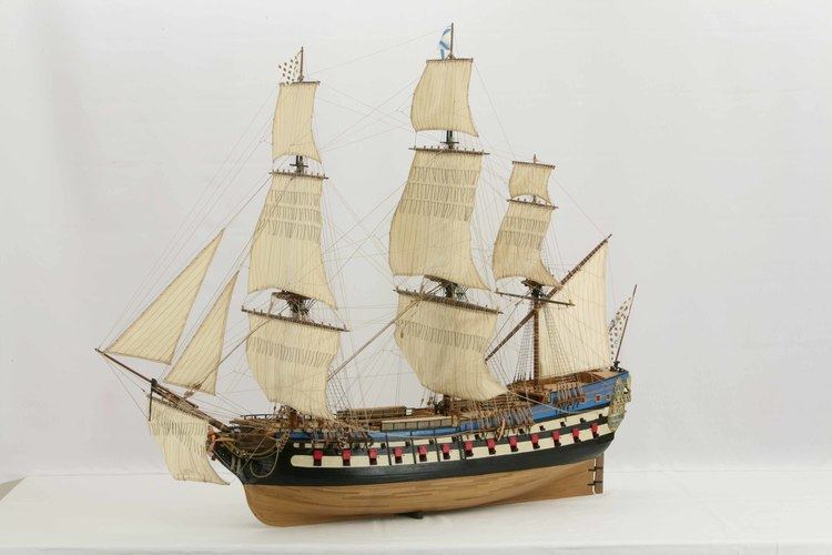 Ship of the line Sailing ship model French ship of the line LE PROTECTEUR