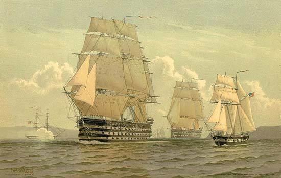 Ship of the line ship of the line naval vessel Britannicacom