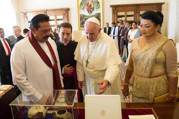 Shiranthi Rajapaksa President Rajapaksa and First Lady Shiranthi Rajapaksa