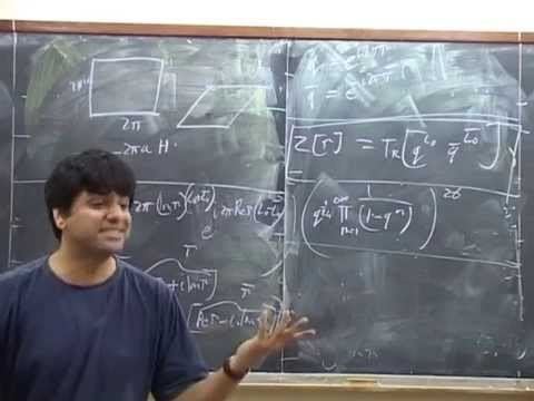 Shiraz Minwalla String Theory Lecture 19 Part 2 Shiraz Minwalla YouTube
