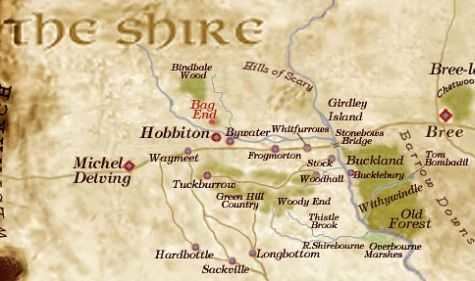 Shire (Middle-earth) Middle Earth Places The Shire