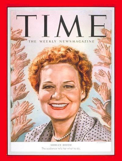 Shirley Booth Shirley Booth Aug 10 1953 COME HOME LITTLE SHEBA one of my