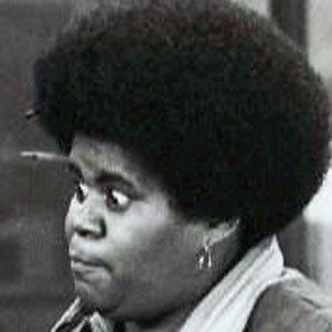 Shirley Hemphill wearing earrings.