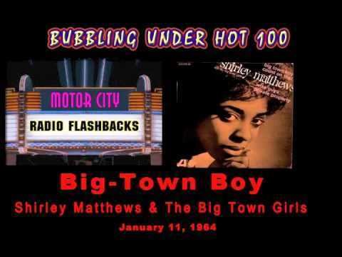 Shirley Matthews Shirley Matthews Big Town Boy 1964 YouTube