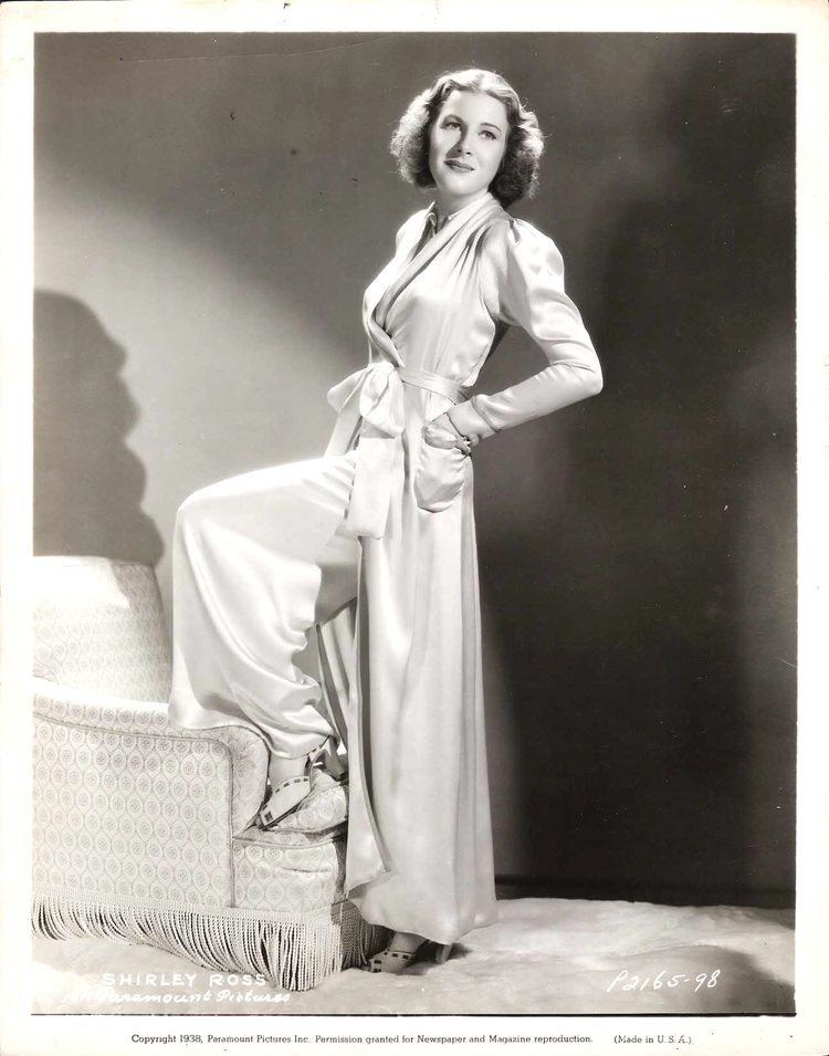 Shirley Ross Shirley Ross Original Paramount Fashion Portrait 1939 eBay