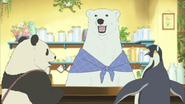 Shirokuma Cafe1092310  Zerochan  Polar bear cafe Anime island Anime