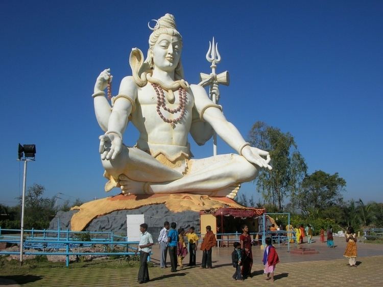 Shivagiri Journeys across Karnataka Giant Eshwara statue Shiv Giri Bijapur