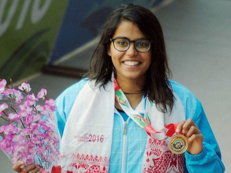 Shivani Kataria Shivani Kataria Swimming Won Gold in National School Games U14