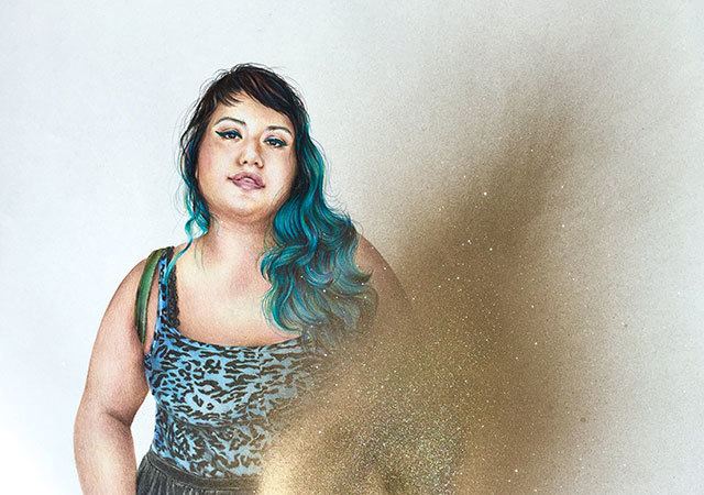 Shizu Saldamando How Latina Artist Shizu Saldamando is Diversifying Portraiture