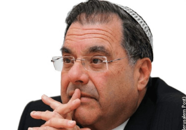 Shlomo Riskin Chief Rabbinate throws doubt on Riskin39s continued tenure