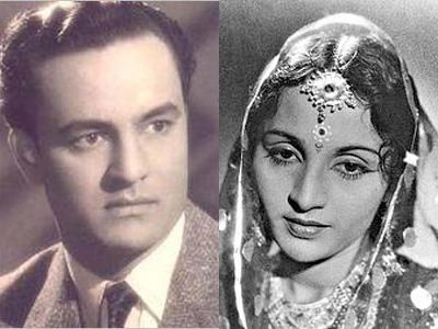 Shobhna Samarth and Kumarsen Samart (creator of such great Marathi / Hindi films as "Nal Damyanti" and "Rupaye ki kahani" (1948))