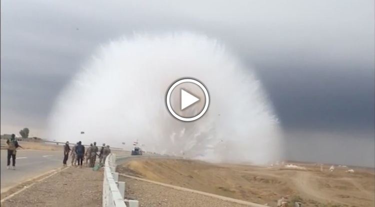 Shock wave Massive Explosion Shockwave Caught On Video