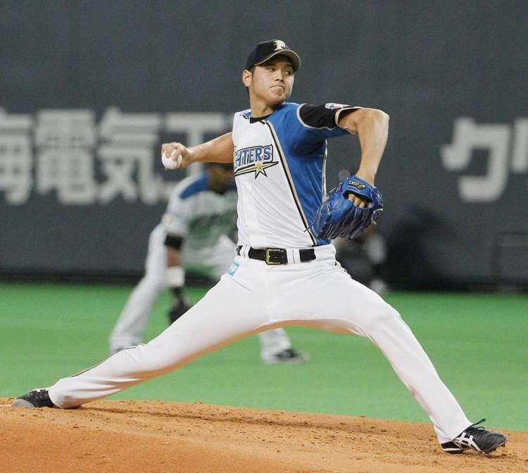 Shohei Otani Otani hits 160 kph with fastball as Fighters beat Carp