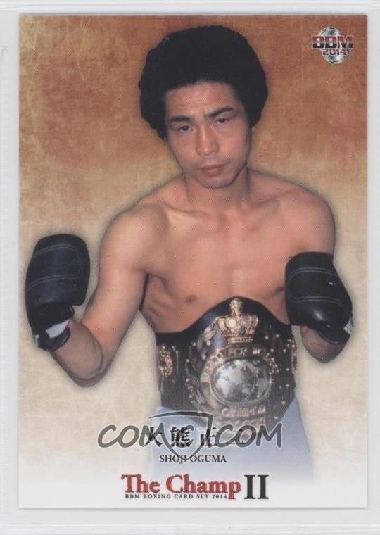 Shoji Oguma 2014 BBM The Champ II Base 04 Shoji Oguma COMC Card Marketplace