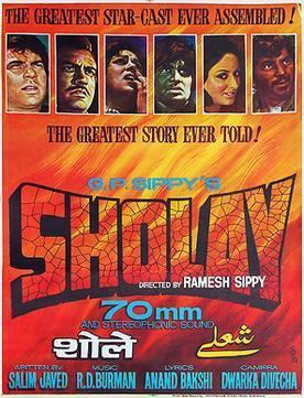 Sholay Sholay Wikipedia