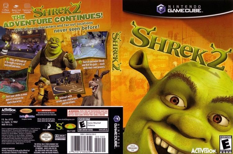 Shrek 2 (video game) httpsrmprdseGCNCoversShrek202jpg