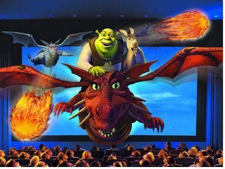 Shrek 4-D 2010 Best Theme Park Attraction nominee Universal Studios Floridas