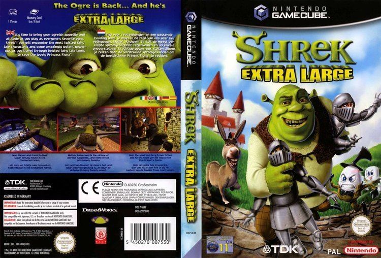 Shrek (video game) httpsrmprdseGCNCoversShrek20Extra20Largejpg