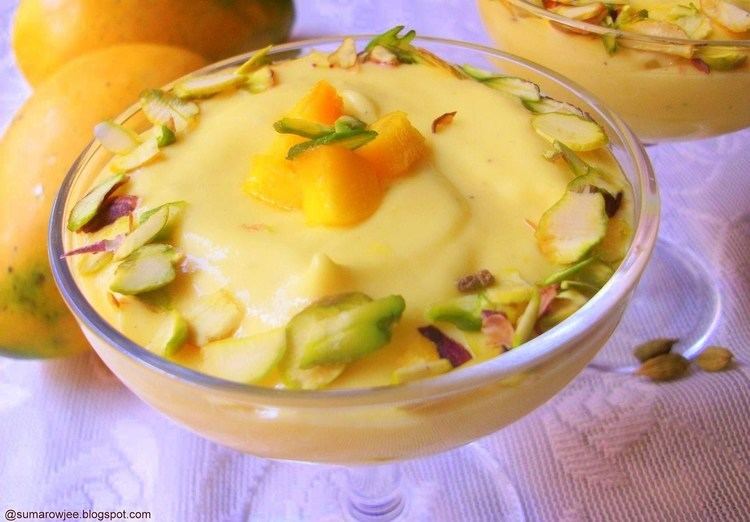 Shrikhand Mango Shrikhand recipe making at home in hindi YouTube