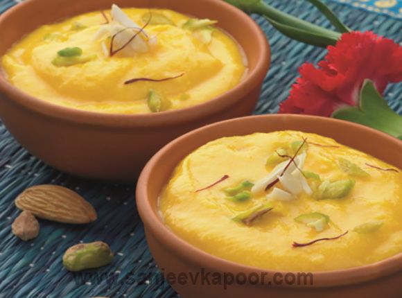 Shrikhand How to make Kesari Shrikhand recipe by MasterChef Sanjeev Kapoor