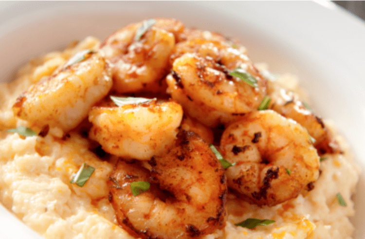 Shrimp and grits Cajun Shrimp with Cheddar Cheese Grits Family Savvy