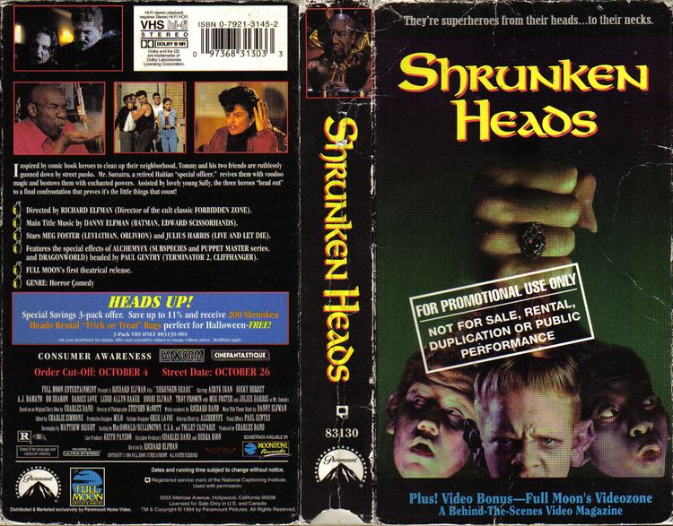 Shrunken Heads (film) Shrunken Heads HORRORPEDIA