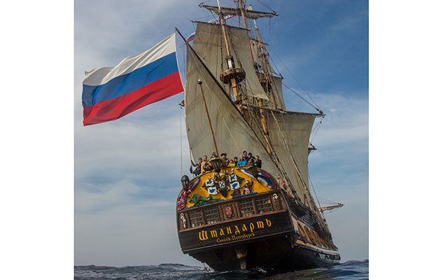 Shtandart (frigate, 1703) Famous Russian tall ship heads for Plymouth Yachting Monthly