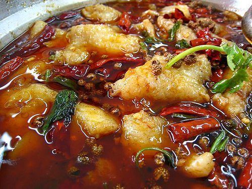 Shuizhu Shui Zhu Yu Water Boiled Fish Special Szechuan dish very hard to