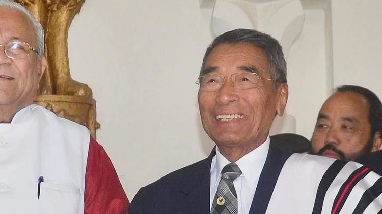 Shurhozelie Liezietsu Scholar eightterm MLA Shurhozelie Liezietsu sworn in as Nagaland