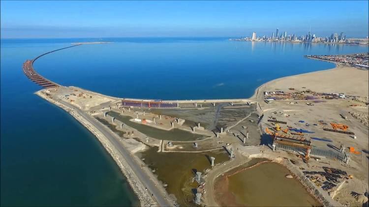 Shuwaikh Port Site overveiw Shuwaikh Port interchange offshore YouTube