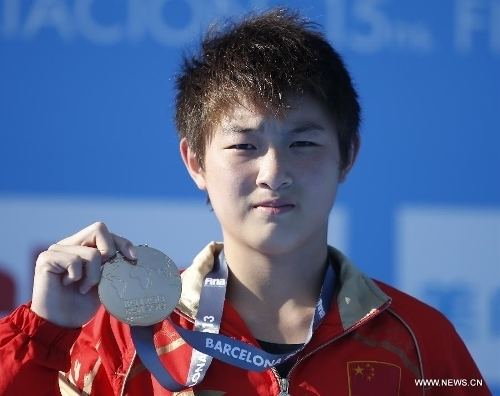 Si Yajie Chinas Si Yajie takes gold medal in womens 10meter platform